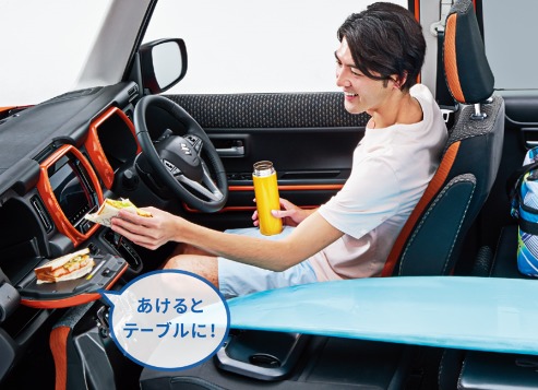 車内でパソコン 食事がしたい人 おすすめの車と運転席 助手席用テーブルを紹介 セダンちゃんブログ